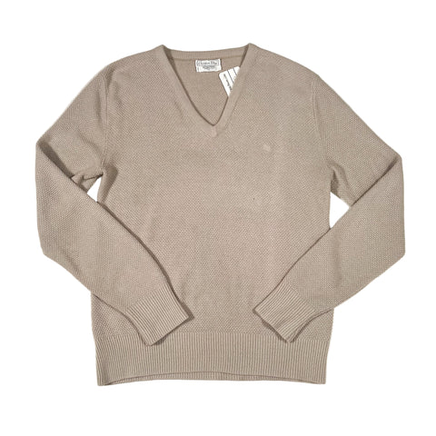 Vintage 90’s Christian Dior Textured V-Neck Sweater
