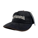 Black cap with 'Richmond' text on a white background