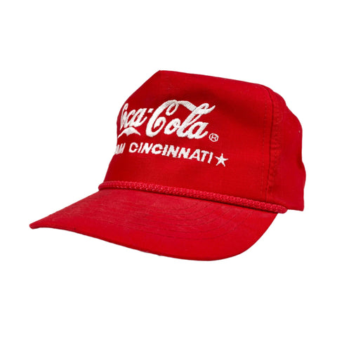Vintage 90's Coca-Cola Team Cincinnati Hat