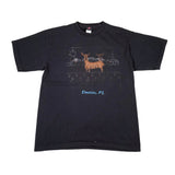 Vintage 90's Destin Florida Deer Animal T-Shirt