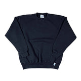 Black sweatshirt on a white background