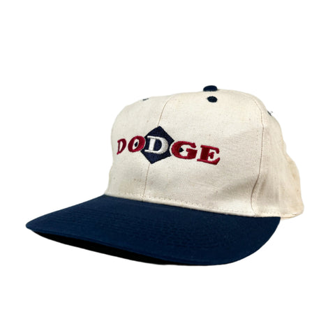 Vintage 90's Dodge Racing Two Tone Hat