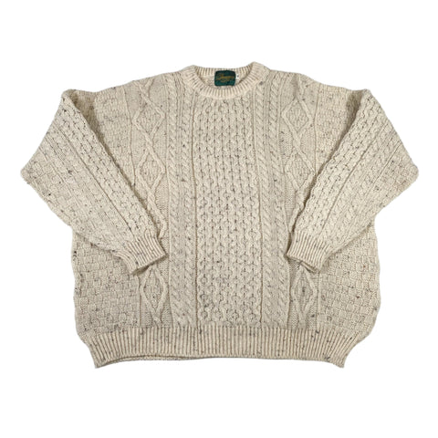Vintage 90's Doogan Donegal Crewneck Fisherman Sweater