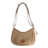 Vintage 90's Dooney & Bourke AWL Hobo Crescent Shoulder Bag Purse