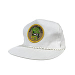 Vintage 90's Ducks Unlimited 50th Anniv. White Rope Snapback Hat