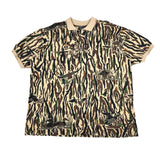 Vintage 90's Ducks Unlimited Camo Rattlers Brand Polo Shirt