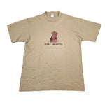 Vintage 90's Ducks Unlimited Lab Graphic Tan T-Shirt