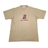 Vintage 90's Ducks Unlimited Lab Graphic Tan T-Shirt