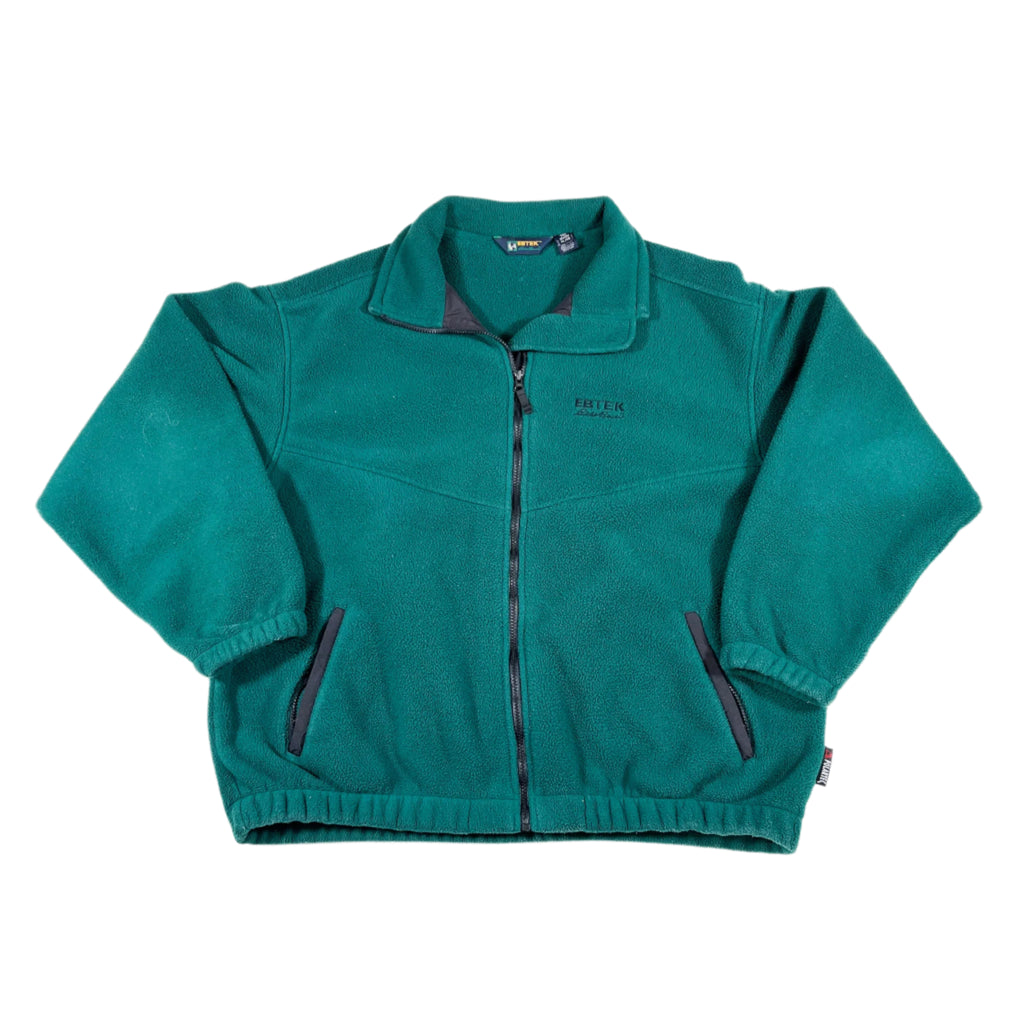 Vintage 90's EbTek Fleece Full Zip Sweatshirt – CobbleStore Vintage