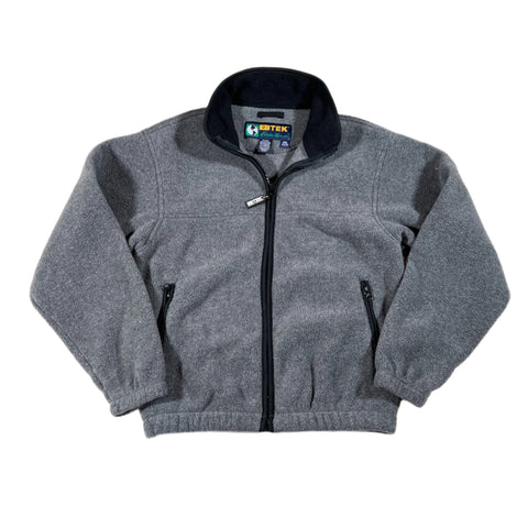 Vintage 90's EbTek Full Zip Fleece Sweatshirt
