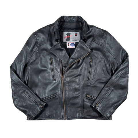 Vintage 90's Evel Knievel EK1 Leather Motorcycle Jacket