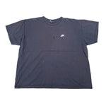 Vintage 90's Faded Black Nike Swoosh Logo T-Shirt