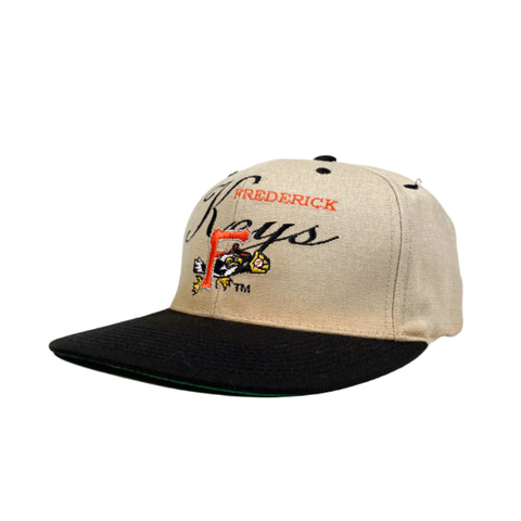 Vintage 90's Frederick Keys MiLB Strapback Hat