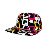 Vintage 90's Fresh to Def Abstract Shapes Retro Rope Hat