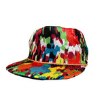 Vintage 90's Fresh to Def Abstract Splatter Retro Rope Hat