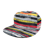 Vintage 90's Fresh to Def Abstract Striped Retro Rope Hat