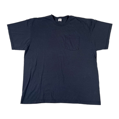 black shirt on a white background