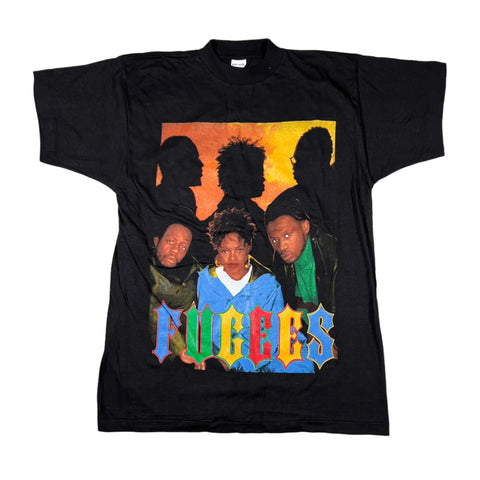 Vintage 90's Fugees “Fu-Gee-La” Bootleg Rap Tee Double-Sided Lauryn Hill T-Shirt