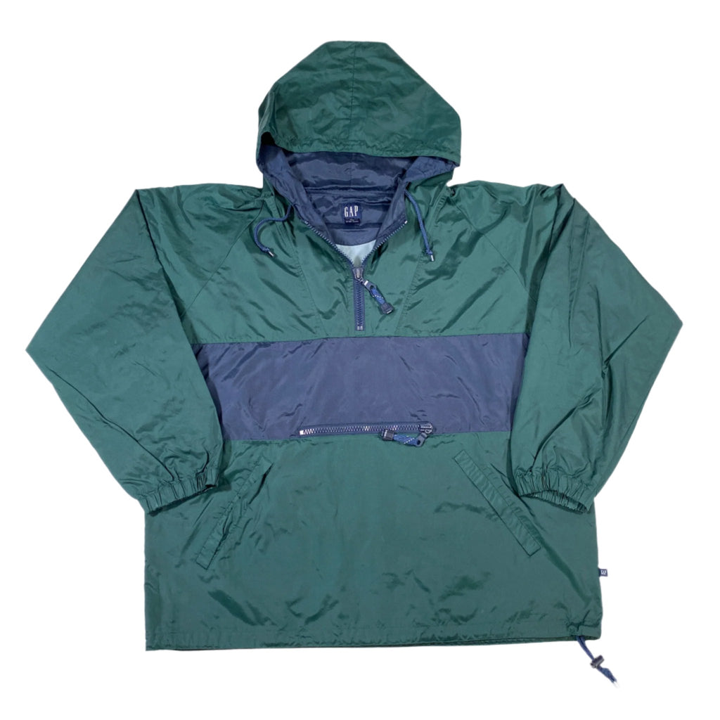 Vintage 90's GAP Colorblock Anorak Windbreaker Jacket