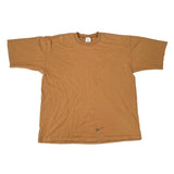 Brown t-shirt on a white background
