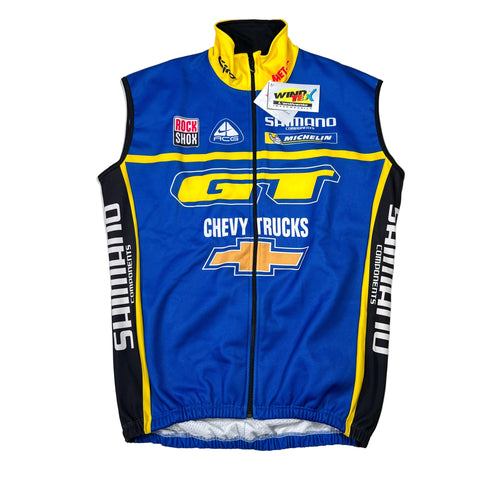 Vintage 90’s GT Chevy Trucks Nike Shimano RockShox WindTex Cycling Vest