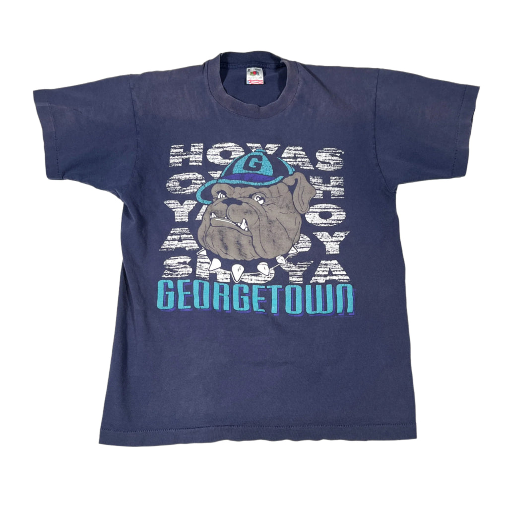 Vintage 90's Georgetown Hoyas Bulldog T-Shirt – CobbleStore Vintage