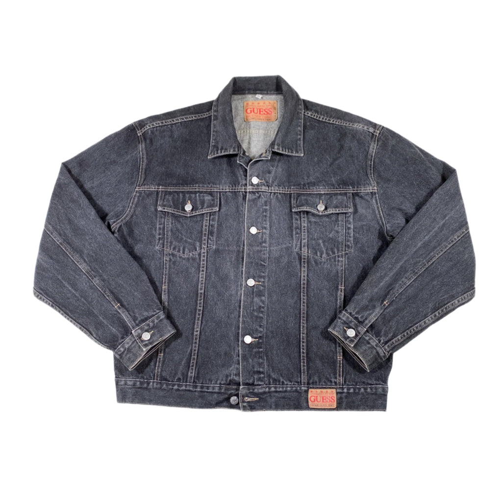 Vintage black jean jacket cheap