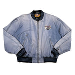 Vintage 90's Harley Davidson Faded D-Pocket Coaches Jacket
