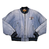 Vintage 90's Harley Davidson Faded D-Pocket Coaches Jacket