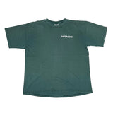 Vintage 90's Hitachi Tool Promo Faded Green Graphic T-Shirt