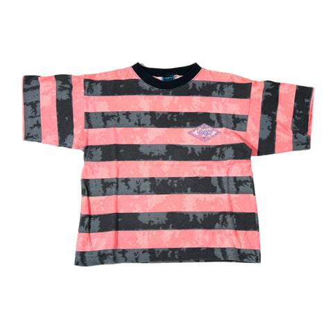 Vintage 90's Iguana Sport Body Ragz Striped T-Shirt