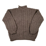 Vintage 90's Indigenous Designs Thick Cable Knit Wool Sweater