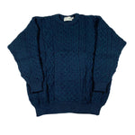 Vintage 90's Inisfree Knitwear Cable Knit Wool Fisherman Sweater