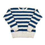 Vintage 90's Izod Striped Crewneck Sweater