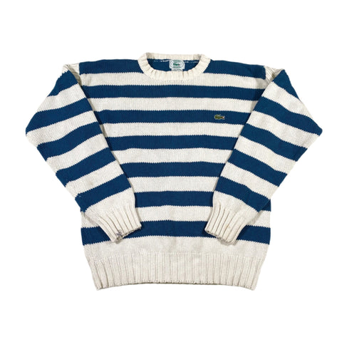Vintage 90's Izod Striped Crewneck Sweater