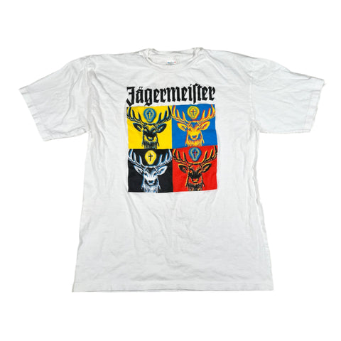Vintage 90's Jägermeister Pop Art Stag Logo T-Shirt