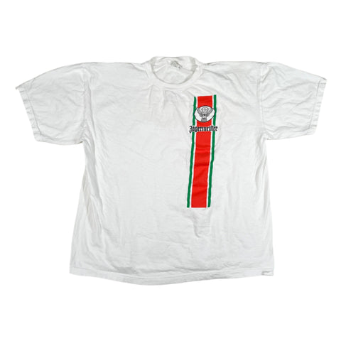 Vintage 90's Jägermeister Racing Stripe Logo T-Shirt