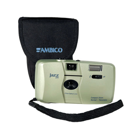 Vintage 90's Jazz 206 Point and Shoot 35mm Film Camera