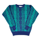 Vintage 90’s Jean Michaud “Cool S” Pattern Knit Sweater