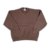 Brown sweatshirt on a white background