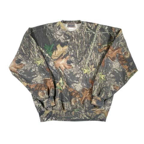 Vintage 90's Jerzees Realtree Camo Crewneck Sweatshirt