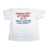 Vintage 90’s Just Say No UNC Tar Heels Rivalry T-Shirt