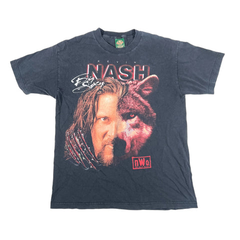 Vintage 90's Kevin Nash NWO Big Sexy Wolfpack Wrestling T-Shirt
