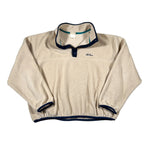 Vintage 90's LL Bean Snap T Fleece Sweatshirt