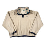 Vintage 90's LL Bean Snap T Fleece Sweatshirt