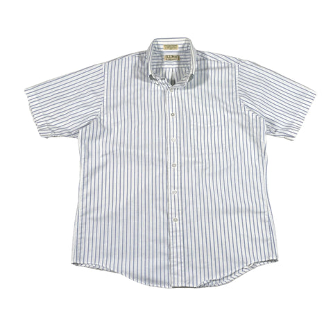 Vintage 90's LL Bean Striped Button Up Shirt