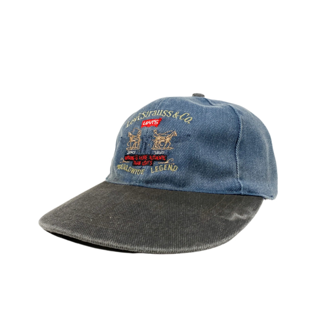 USA製 vintage   Jeans キャップ 90s Vintage 90's Levi's Jeanswear Hat – CobbleStore Vintage