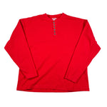 Vintage 90’s Marlboro Unlimited Red Thermal Henley Long Sleeve Shirt
