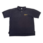 Navy blue polo shirt with Mavic logo on a white background