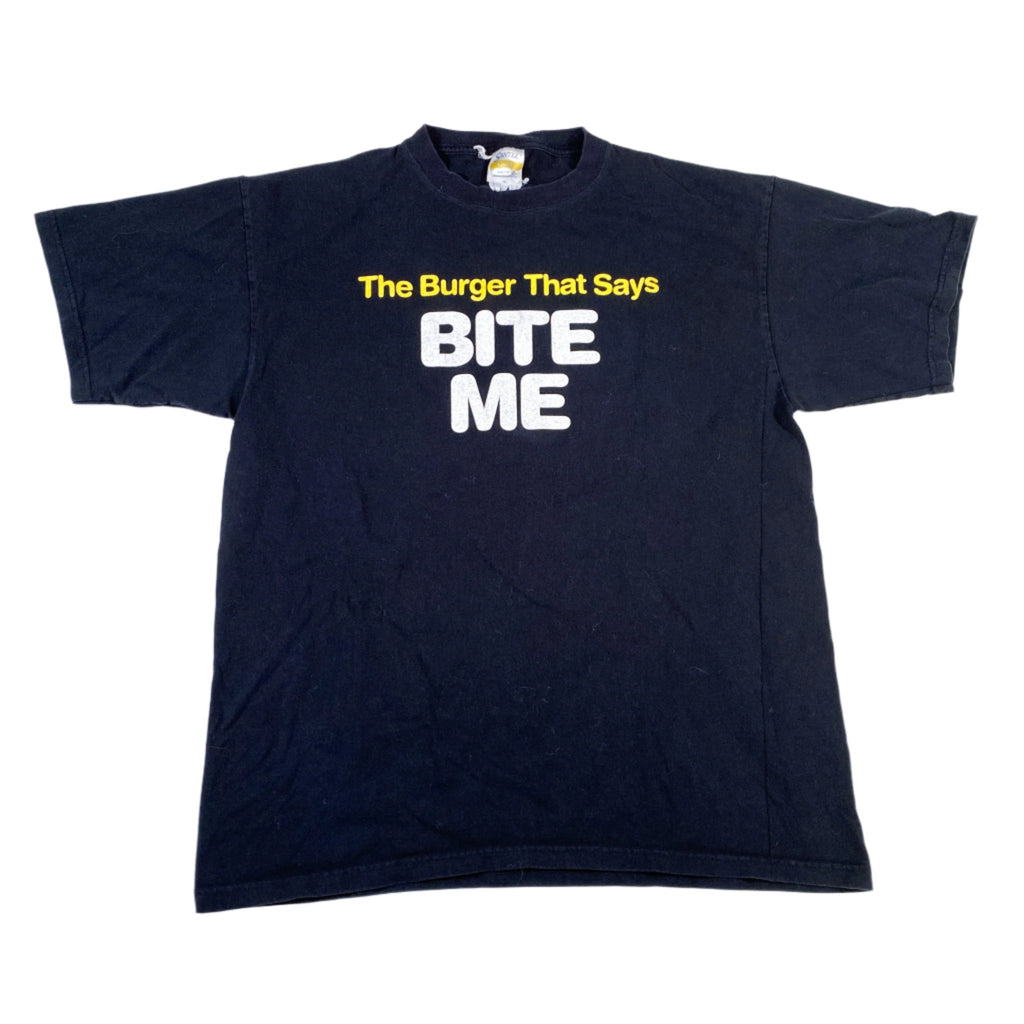 Vintage 90's Mean Gene's Burgers Bite Me T-Shirt – CobbleStore Vintage